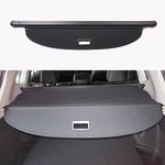 Xipoo Cargo Cover Compatible with 2021-2023 Nissan Rogue Cargo Cover Retractable Trunk Cover Anti Theft Shield Shade Replacement for 2021-2023 Nissan Rogue Accessories (Not fit Rogue Select and Sport)