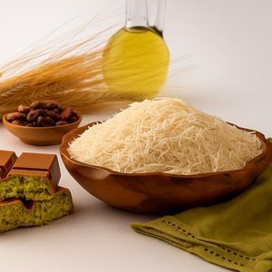 Kataifi Shredded Fillo Dough for Dubai Chocolate, Authentic Turkish Chopped Kadayif Pastry for Kunafa, Knafeh, and Baklava, Freshly Packaged (3.5 oz)