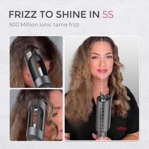 TYMO CURLPRO 1" Rotating Curling Iron – Professional Hair Styler
