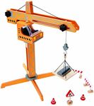 10pc Hape Crane Lift Construction Vehicle Play Set Wood Toy Kids/Toddler 3y+ ORG