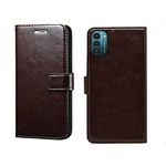 Chaapio Flip for Nokia G21 (Leather_Brown)