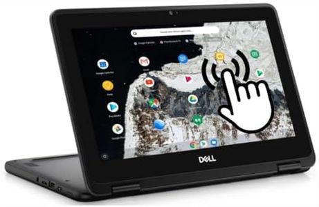 Dell Chromebook 11 3100 2 in 1 Laptop, 11.6 Inch Touchscreen Notebook, Intel Celeron N4020, 4GB RAM, 32GB SSD, Japanese Keyboard, Chrome OS (Renewed)