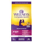 Wellness Complete Health Natural Grain Free Salmon & Herring Indoor Dry Cat Food, 5.5 Pound Bag
