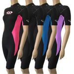 TWF Ladies 3mm Titanium CIC Shortie Wetsuit - Size 18 Lilac