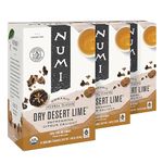 Numi Tea Dry Desert Lime, Herbal Teasan, 18 Count Tea Bags (Pack of 3)