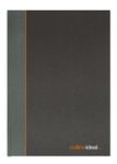 Collins Ideal A5 Double Cash Manuscript Book - 192 Pages, Grey