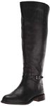 Franco Sarto Women's Haylie Wide Calf Knee High Boot, Black, 4.5 UK