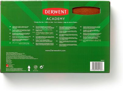 Derwent Academy 35-Piece Art Set – Drawing & Sketching Supplies