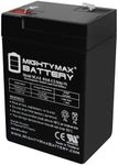 ML4-6 - 6 Volt 4.5 AH SLA Battery - Mighty Max Battery Brand Product