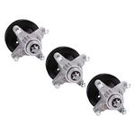 Replacement Spindle Assembly Set of 3 - Compatible with Cub Cadet and MTD - i1050, LT, SLT and RZT - 50" Deck Lawn Mowers - Replaces 918-04126, 918-04125, 618-04126A, 918-04125, 918-04125A, 1120370