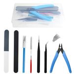 WMYCONGCONG 8 PCS Gundam Model Tools Kit Modeler Basic Tools Hobby Building Tools Kit for Buildings Cars Airplanes Model Assemble Building Repairing and Fixing