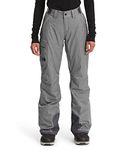 THE NORTH FACE Women's Freedom Insulated Pant - Regular, TNF Medium Grey Heather, X-Large Regular