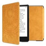 kwmobile Cover Compatible with Amazon Kindle Paperwhite 11. Generation 2021 Cover - eReader Case - Indian Sun Brown