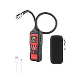 Gas Leak Detector,HT601B+ Professional Natural Gas Detector with Audible & Visual Alarm, Propane for Home,Portable Gas Sniffer to Locate Combustible Gas Leak Sources Like Methane