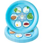 WATINC Passover Seder Plate Craft Kit - Make Your Own 20Pcs Food Seder Plate Decoration Art Crafts, DIY Pesach Jewish Holiday Gift, Passover Party Home School Fun Activities Supplies for Kids