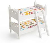 Odoria 1/12 Miniature Bunk Bed Dollhouse Furniture Accessories