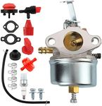 Carbhub 632230 632272 Carburetor SnowBlower for Tecumseh 631828 631067 631067A H30 H50 H60 HH60 HH70 4 Cycle Horizontal Engine Troy Bilt Toro Snowblower Sears Tillers with Spark Plug