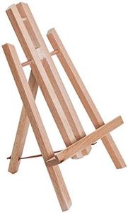 US Art Supply 11" Tall Small Tabletop Display A-Frame Easel (1-Each)