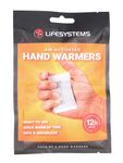 Lifesystems Air Activated Hand Warmers, Up To 12 Hours of Heat - Pack of 6 Pairs, White