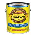 Cabot 140.0003005.007 Wood Toned Deck & Siding Stain, Gallon, Redwood