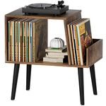 Record Player Stand Record Player Table Turntable Stand with Vinyl Record Storage Multifunctional Bookcase for Albums LP