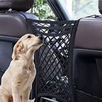 STARROAD-TIM Dog Car Barrier 3-Layer Pet Car Mesh Fence Retractable Storage Bag Multifunctional car Dog guardrail Used for SUV Car Truck