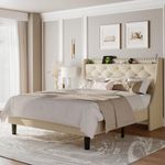 Feonase Queen Bed Frame with Luxury