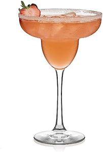 RAGYULA Set of 6, 200 ML Crystal Clear Margarita Wine Glass for Multi-Purpose use of red & White Wine, Juice,Glass for Any Drinking, Homeware and Tableware Set