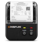 SHREYANS Mini Mobile Receipt Printer, Compact Portable Design for On-the-Go Printing (80mm BillSmart (80B))