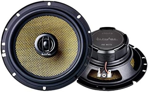 In Phase Car Audio XTC17.2 250W 2 x 6.5 Inch Car Speakers - 17cm Car Speaker for Door or Parcel Shelf - Car Audio Speakers & Subwoofers