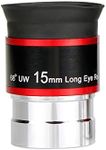 SVBONY Telescopes Eyepieces 1.25 inches Eyepiece 68 Degree Ultra Wide Angle Telescope Accessory (15mm)