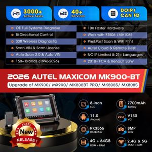 Autel MaxiCOM MK900BT OBD2 Scanner – Wireless Diagnostic Tool