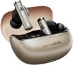 boAt Nirvana Zenith Pro (2025), 50dB Hybrid Adaptive ANC, Spatial Audio, Hi-Res Audio LDAC, 6Mics AI-ENx, 80 Hrs Battery, Bluetooth Earbuds, TWS Ear Buds Wireless Earphones with mic (Platinum Gold)