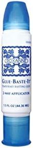 Roxanne Glue-Baste-It Temporary Basting Glue with 2-Way Applicator, 1.5oz