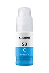 Canon GI 50 C - Cyan - original - ink refill - for PIXMA G5050, G6050, G7050, GM2050, GM4050