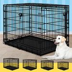 BEASTIE Portable Dog Crate Cage wit