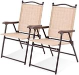 Costway Set of 2 Patio Folding Chai