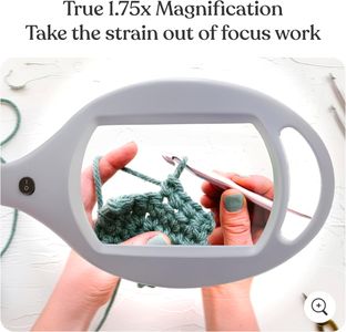 Brightech LightView Pro Magnifying Lamp – LED Floor Light for Reading & Crafts