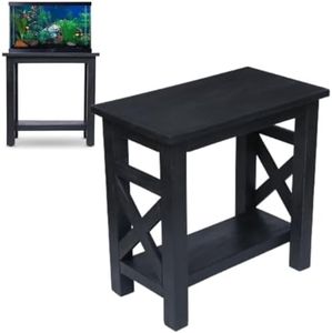 Solid Wood Fish Tank Stand up to 20 gallons, 20 Gallon Fish Tank Stand, Aquarium Stand, 10 Gallon Fish Tank Stand, Fish Tank Table, Terrarium Stand, Aquarium Table