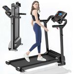 Mega Deals Treadmills for Home Walking Jogging and Running Machine Indoor Gym Cardio Fitness Workout Electric Motorized 1.5 HP Space Saving| LED Display| Phone Holder| Bottle Holder