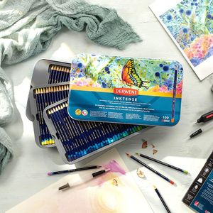 Derwent Inktense Watercolour Pencils, 100-Color Set