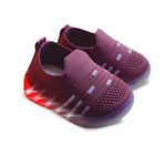 FootStation Baby-Boys : Infant'S Led Light Shoe|Age 0-22 Month|Jugnu (Purple, 18 Months)