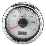 Tachometer for Car, 52mm Stainless 
