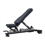 PROZVOFIT Advanced Adjustable Bench|Flat&Incline Bench|For Commercial&Home Use|Strength Training Home Workout Gym Equipment For Fitness|Heavy Duty Bench|350 Kg Weight Capacity|Made In India,Black