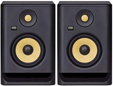 KRK RP5 Rokit 5 G4 Professional Bi-Amp 5" Powered Studio Monitor Pair, Black