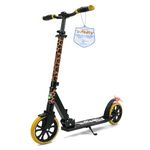 SereneLife Folding Kick Scooter, Kick Scooter for Kids Ages 8–12, Boys, Girls, Teenagers 11–15, Stunt Folding Scooter, Adult Scooter with Big Wheels, Lightweight & Adjustable