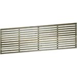 6ft x 2ft (183cm x 60cm) Premier Vogue Horizontal Venetian Slat Style Urban Garden Capped Flat Top Trellis [Width: 1830mm x Height: 600mm] Modern Design Fence Topper Wall Plant Climbing Trellis