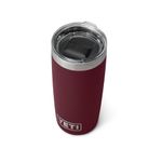 YETI Rambler 10 oz Tumbler, Stainless Steel, Vacuum Insulated with MagSlider Lid, Wild Vine Red