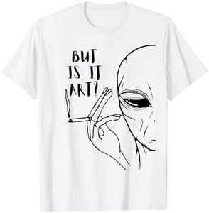 Alien meme But Is It Art Critic Reviewer Meme T-Shirt