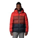 Columbia Men's Slope Style Jacket, Sail Red/Spice/Black, Large